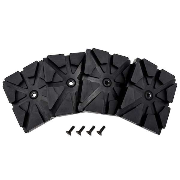 Shark Industries Ammco Snap On Wheeltronics Style Lift Pads - 4 Pk 51669 - main